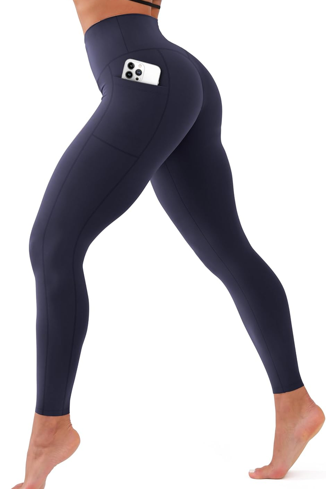 CHARMKING High Waisted Leggings for Women – Soft Tummy Control Yoga Pants Workou