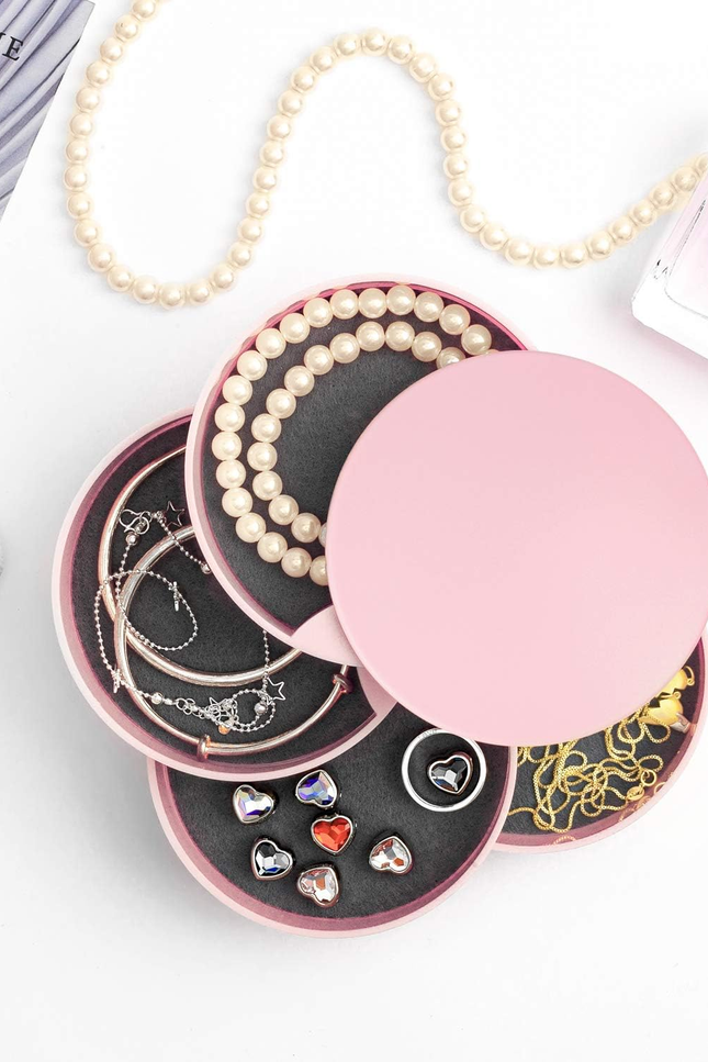 Jewelry Organizer, Small Jewelry Box Earring Holder for Women, Jewelry Storage B