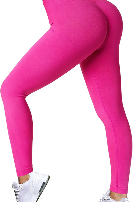 Women Scrunch Butt Lifting Leggings Seamless High Waisted Workout Yoga Pants