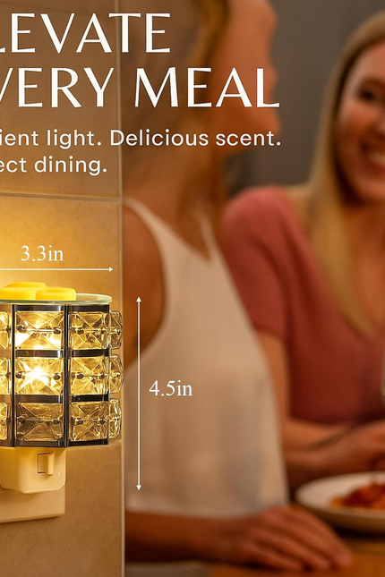 Warmers Pluggable Fragrance Warmer- Decorative Plug-In for Warming Scented Candl