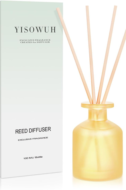 Reed Diffuser - Clean Linen 3.38Oz (100Ml)*1 Pack Essential Oil Reed Diffuser Se