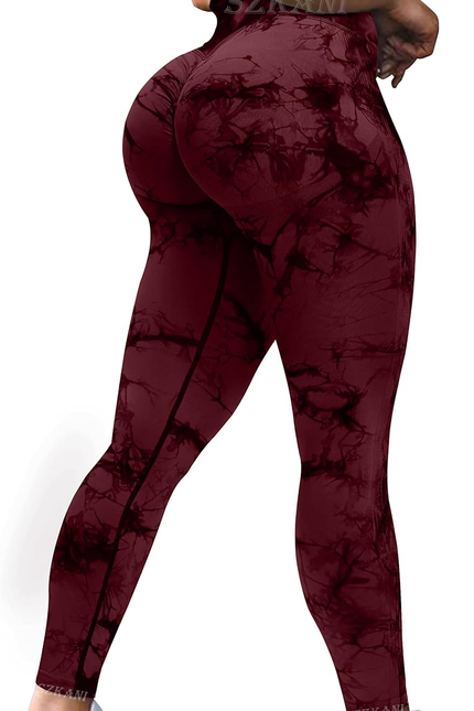 SZKANI Butt Lifting Leggings for Women Booty High Waisted Workout Yoga Pants Scr