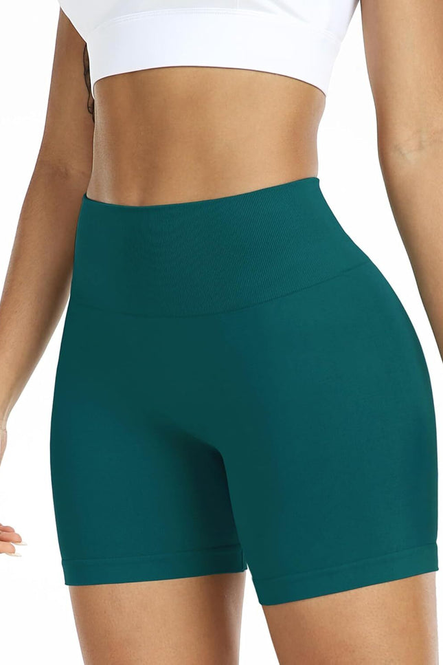 NELEUS Workout Shorts/Legging for Women Scrunch Seamless Soft High Waist Gym Sho