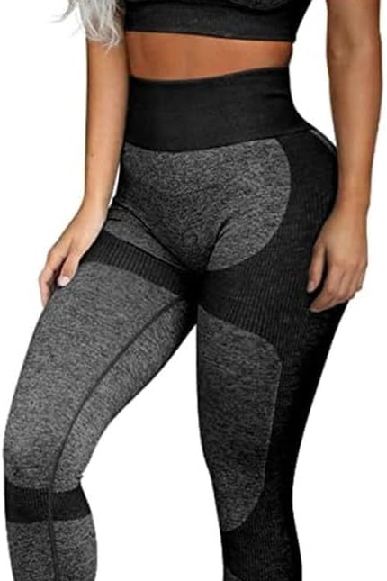 OLCHEE Women’S Workout Sets 2 Piece - Seamless Yoga Leggings and Cross-Strap Spo