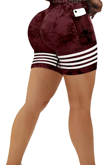 Scrunch Butt Lifting Seamless Shorts for Women High Waist Tummy Control Workout 