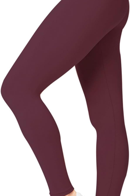 SATINA High Waisted Leggings for Women - Comfortable and Stretchy in Versatile S