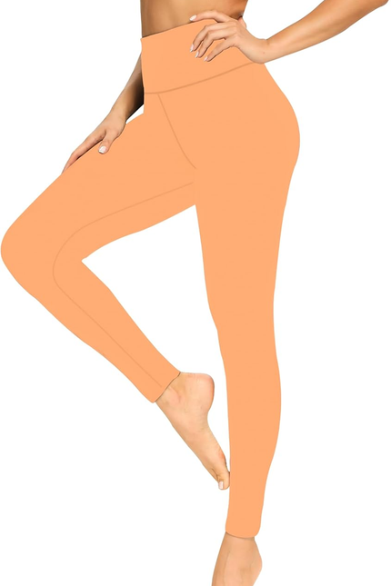 Buttery Soft Leggings for Women - High Waisted Tummy Control No See through Work