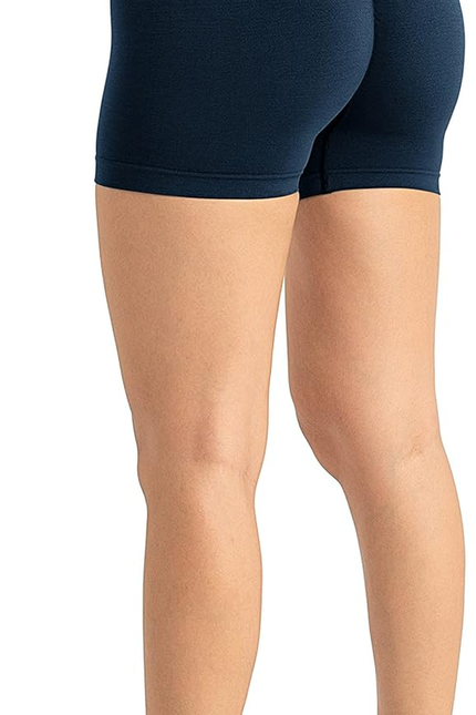 High Waist Workout Shorts for Women Seamless Scrunch Butt Lifting Short Gym Smil