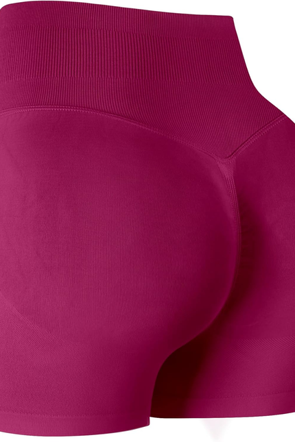 Workout Gym Shorts Women, High Waisted Seamless Butt Lifting Scrunch Butt Sports