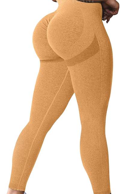 SZKANI Butt Lifting Leggings for Women Booty High Waisted Workout Yoga Pants Scr