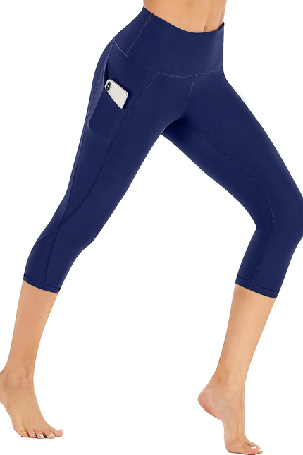 Ewedoos Leggings with Pockets for Women High Waisted Athletic Workout Compressio