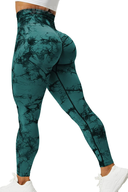VOYJOY Seamless Leggings for Women High Waist Yoga Pants Scrunch Butt Lifting El
