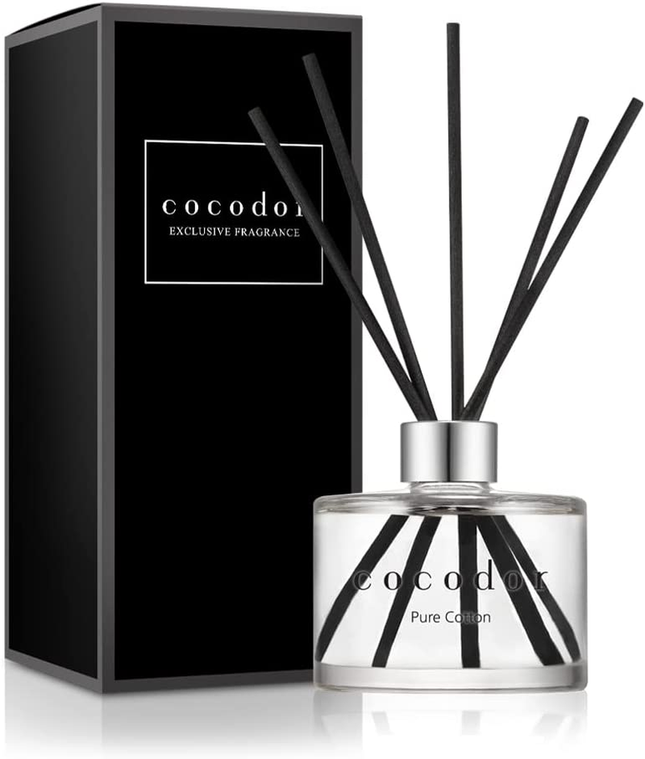 COCODOR Signature Reed Diffuser Set/Pure Cotton / 6.7Oz /1 Pack/Home Fragrance D