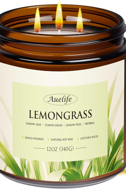 Scented Candle for Home | Sage Citrus Candle | Aromatherapy Candles - Soy Candle