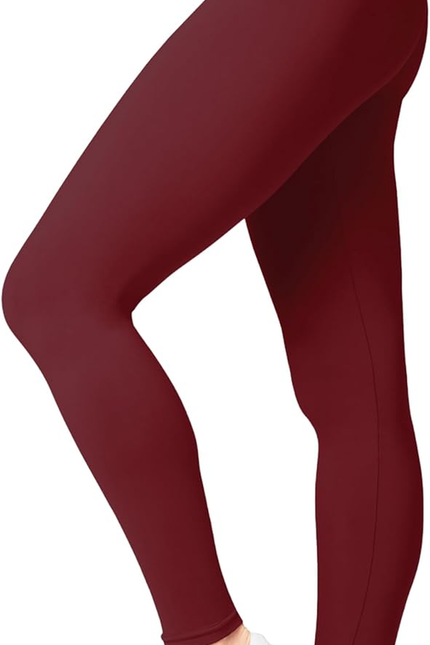 SATINA High Waisted Leggings for Women - Comfortable and Stretchy in Versatile S