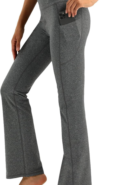 Stelle Women High Waisted Leggings with Pockets 30" Tummy Control Workout Runnin