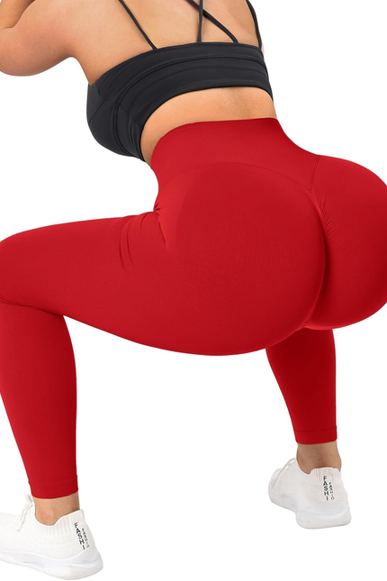 Women Scrunch Butt Lifting Leggings Seamless High Waisted Workout Yoga Pants