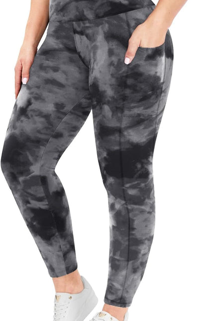 Women's Plus Size High Waisted Leggings: Soft, Tummy Control (Sizes L-6XL)