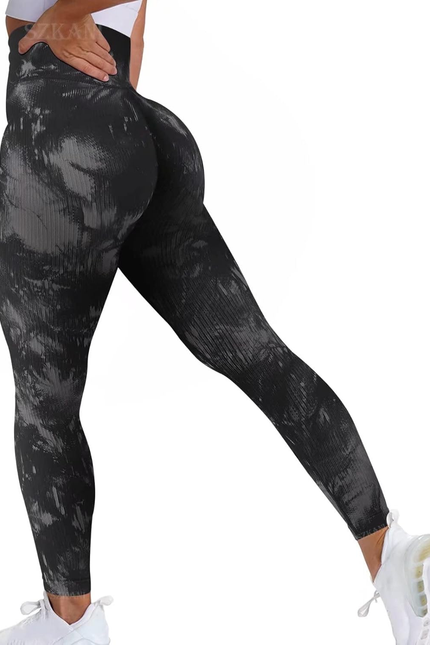 SZKANI Butt Lifting Leggings for Women Booty High Waisted Workout Yoga Pants Scr