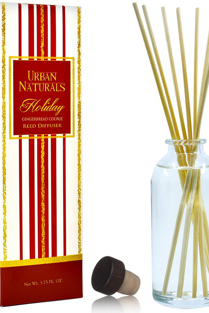 Crisp White Linen Reed Diffuser Gift Set | with Citrus, Ozone, Ylang-Ylang, Lili