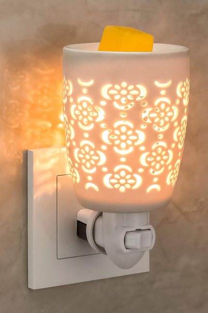Ceramic Wax Melt Warmer, Plug in Wax Warmer for Scented Wax, Scentsy Wax Warmer 