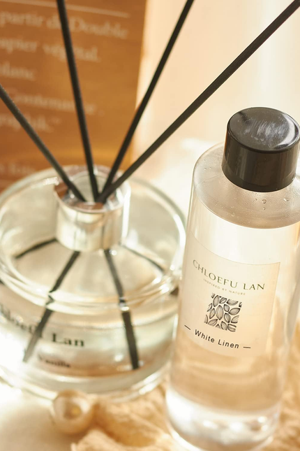 Fresh Linen Reéd Diffuser Refill 200Ml/6.76 Fl Oz, Natural Essential Scented Oil