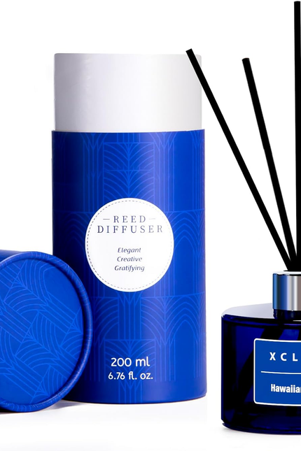 Reed Diffusers Set, 3.7 Oz Scent Diffuser, 6 Reed Diffuser Sticks, Home Fragranc