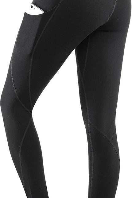Lingswallow High Waist Yoga Pants - Yoga Pants with Pockets Tummy Control, 4 Way