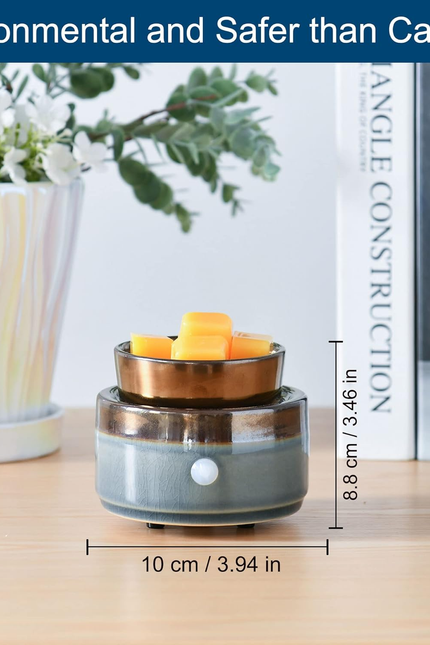 3-In-1 Ceramic Electric Wax Melter, Wax Cubes as Gifts for Mom Grandma Women