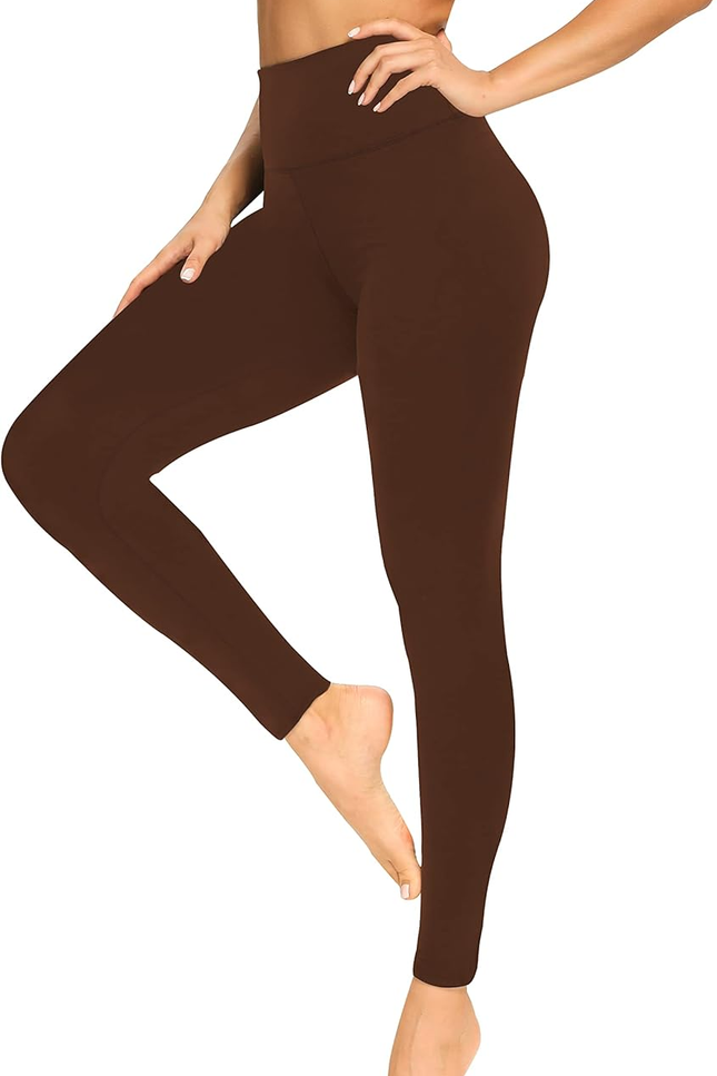 High Waisted Leggings for Women – Soft Tummy Control Yoga Pants Workout Athletic