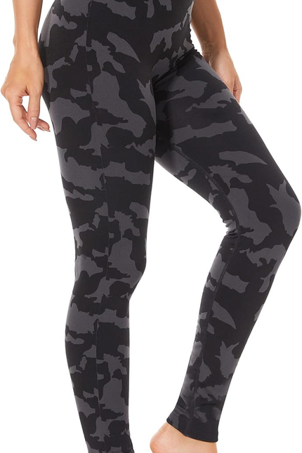 DINNAPE Fleece Lined Leggings Women - Soft Warm Thick High Waisted Tummy Control