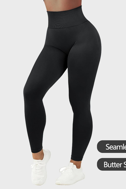 JGS1996 Hidden Scrunch Butt Lifting Leggings for Women Tummy Control High Waiste