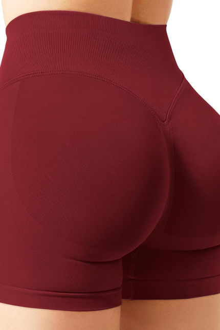Women Workout Impact Shorts 4.5 Scrunch Butt Lifting Tummy Control Gym Shorts Co