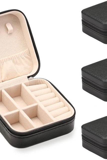 Plush Velvet Travel Jewelry Case, Travel Jewelry Organizer, Jewelry Travel Case,