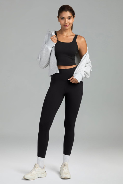 Colorfulkoala Women'S High Waisted Yoga Pants 7/8 Length Leggings with Pockets