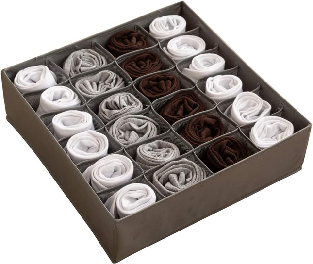 Collapsible Fabric Drawer Organizer Divider,Closet Storage Box Bins Containers f