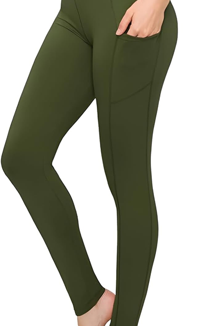 SATINA High Waisted Leggings for Women - Comfortable and Stretchy in Versatile S