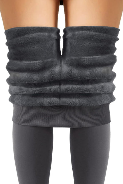 AHLW Winter Warm Fleece Lined Leggings for Women - High Waisted Thick Thermal Le