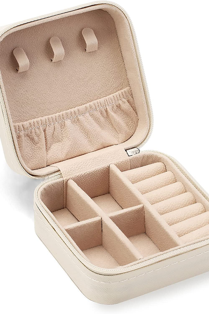 Plush Velvet Travel Jewelry Case, Travel Jewelry Organizer, Jewelry Travel Case,