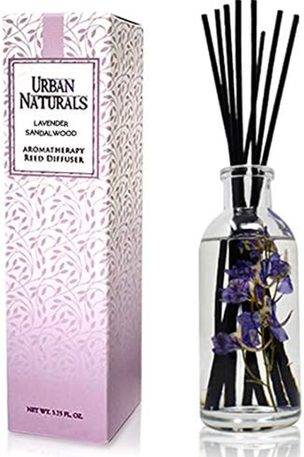 Crisp White Linen Reed Diffuser Gift Set | with Citrus, Ozone, Ylang-Ylang, Lili