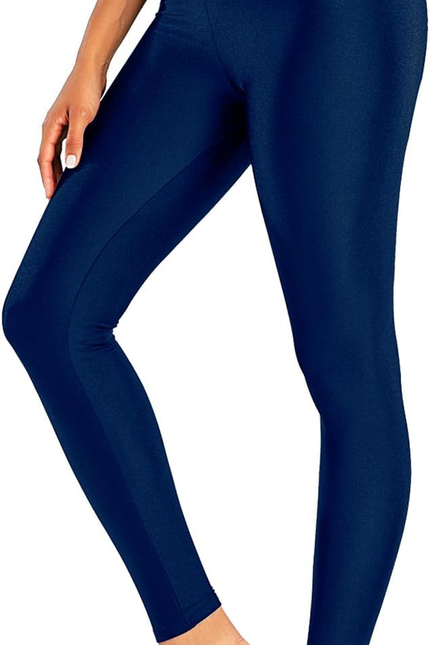 Sghenr Women'S High Waisted Yoga Pants Tummy Control Shiny Sports Tights Workout