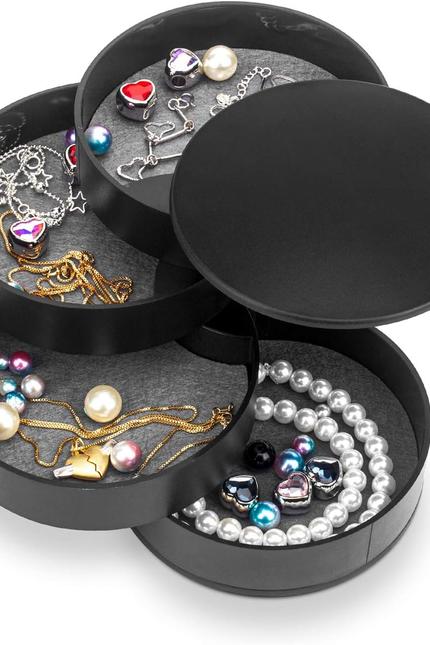 Jewelry Organizer, Small Jewelry Box Earring Holder for Women, Jewelry Storage B