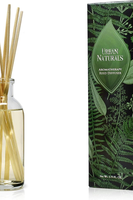 Crisp White Linen Reed Diffuser Gift Set | with Citrus, Ozone, Ylang-Ylang, Lili