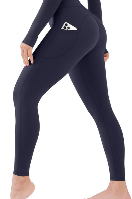 CHARMKING High Waisted Leggings for Women Soft Tummy Control Yoga Pants Workout