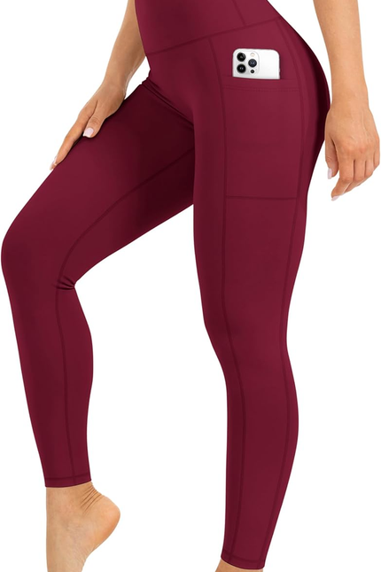 High Waist Leggings Women Tummy Control Butt Lift Yoga Pants Non See Through