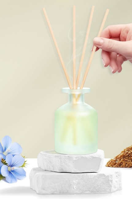 Reed Diffuser - Clean Linen 3.38Oz (100Ml)*1 Pack Essential Oil Reed Diffuser Se