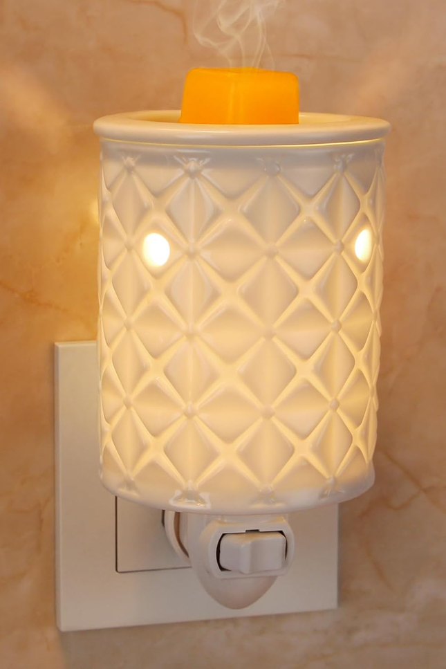 Ceramic Wax Melt Warmer, Plug in Wax Warmer for Scented Wax, Scentsy Wax Warmer 