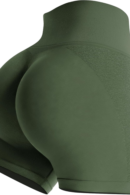 Women'S High Waisted Gym Shorts - 3.6'' Scrunch Booty Shorts Butt Lifting Athlet