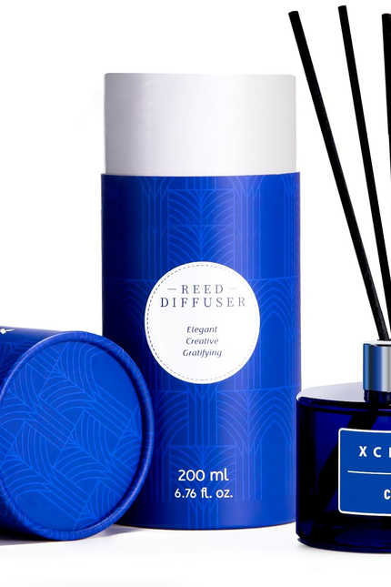 Reed Diffusers Set, 3.7 Oz Scent Diffuser, 6 Reed Diffuser Sticks, Home Fragranc
