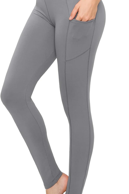 SATINA High Waisted Leggings for Women - Comfortable and Stretchy in Versatile S